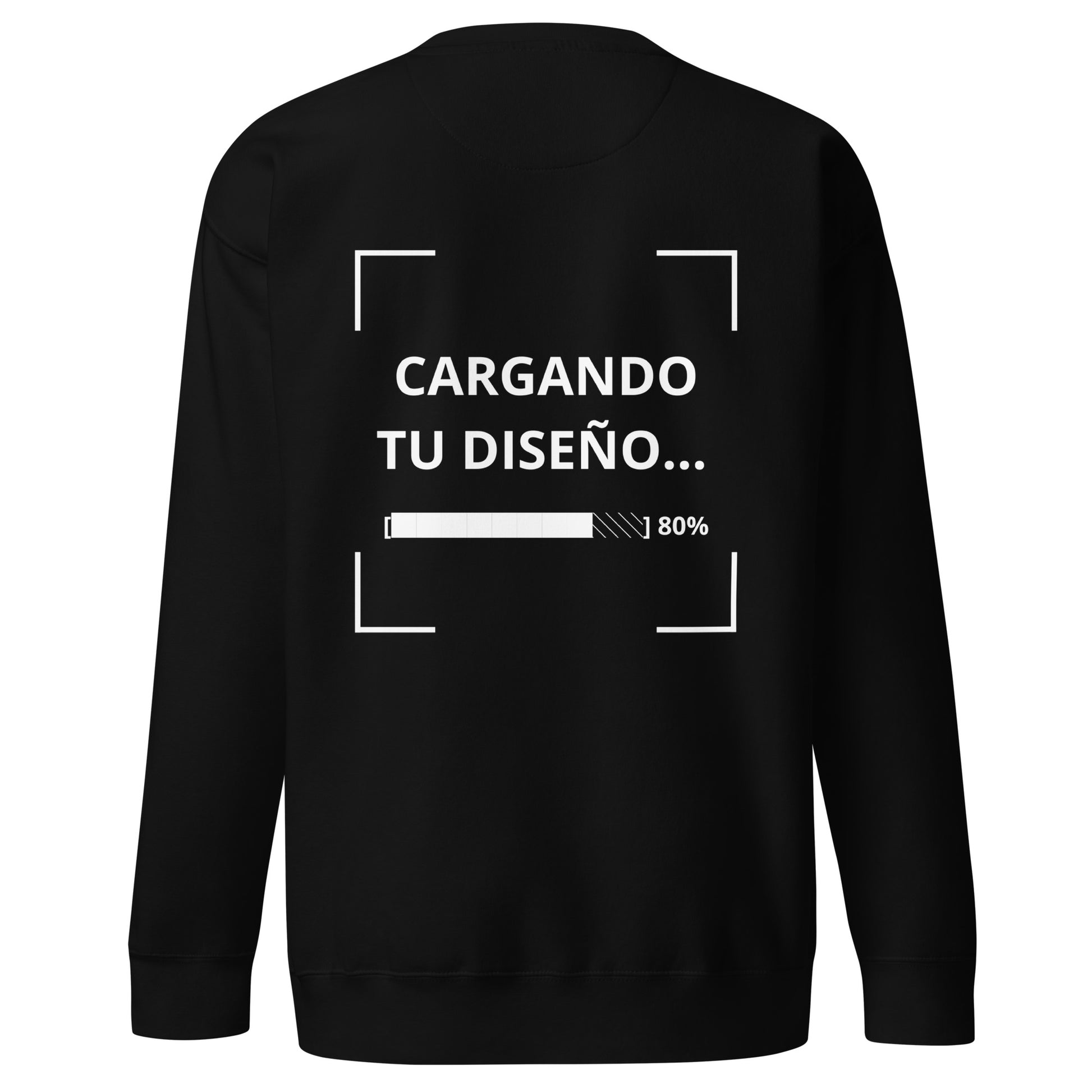 sudadera negra personalizada con logo para empresas en Guatemala