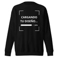 sudadera negra personalizada con logo para empresas en Guatemala