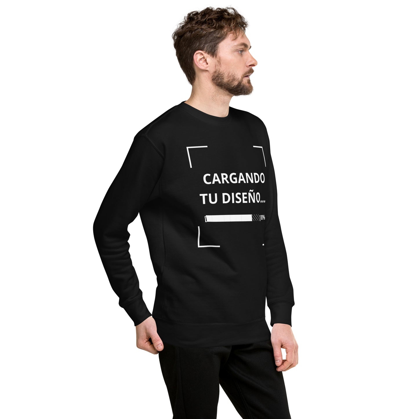 sudadera negra personalizada con logo para empresas en Guatemala