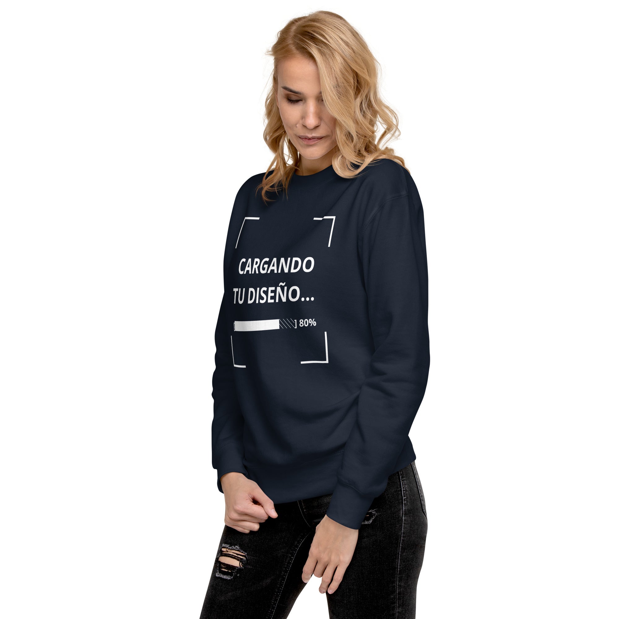 uniformes empresariales personalizados - sudadera azul marino en Guatemala