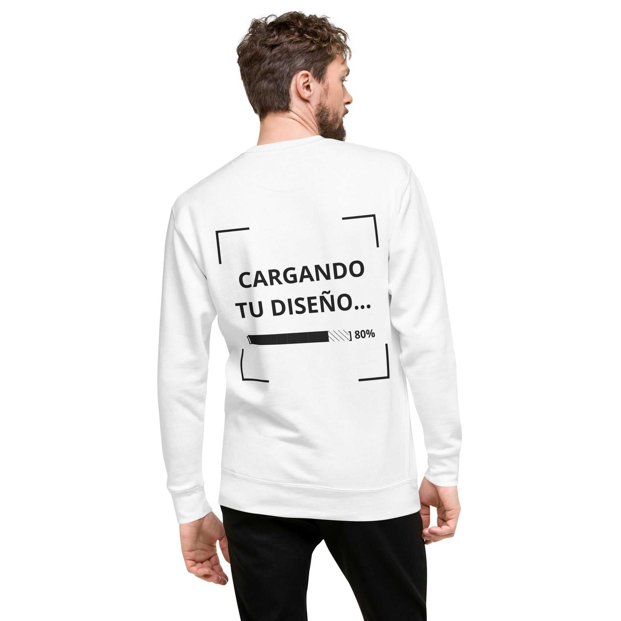 sudadera blanca personalizada con logo para empresas en Guatemala