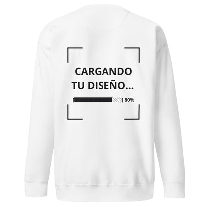 sudadera blanca personalizada con logo para empresas en Guatemala