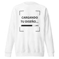 sudadera blanca personalizada con logo para empresas en Guatemala
