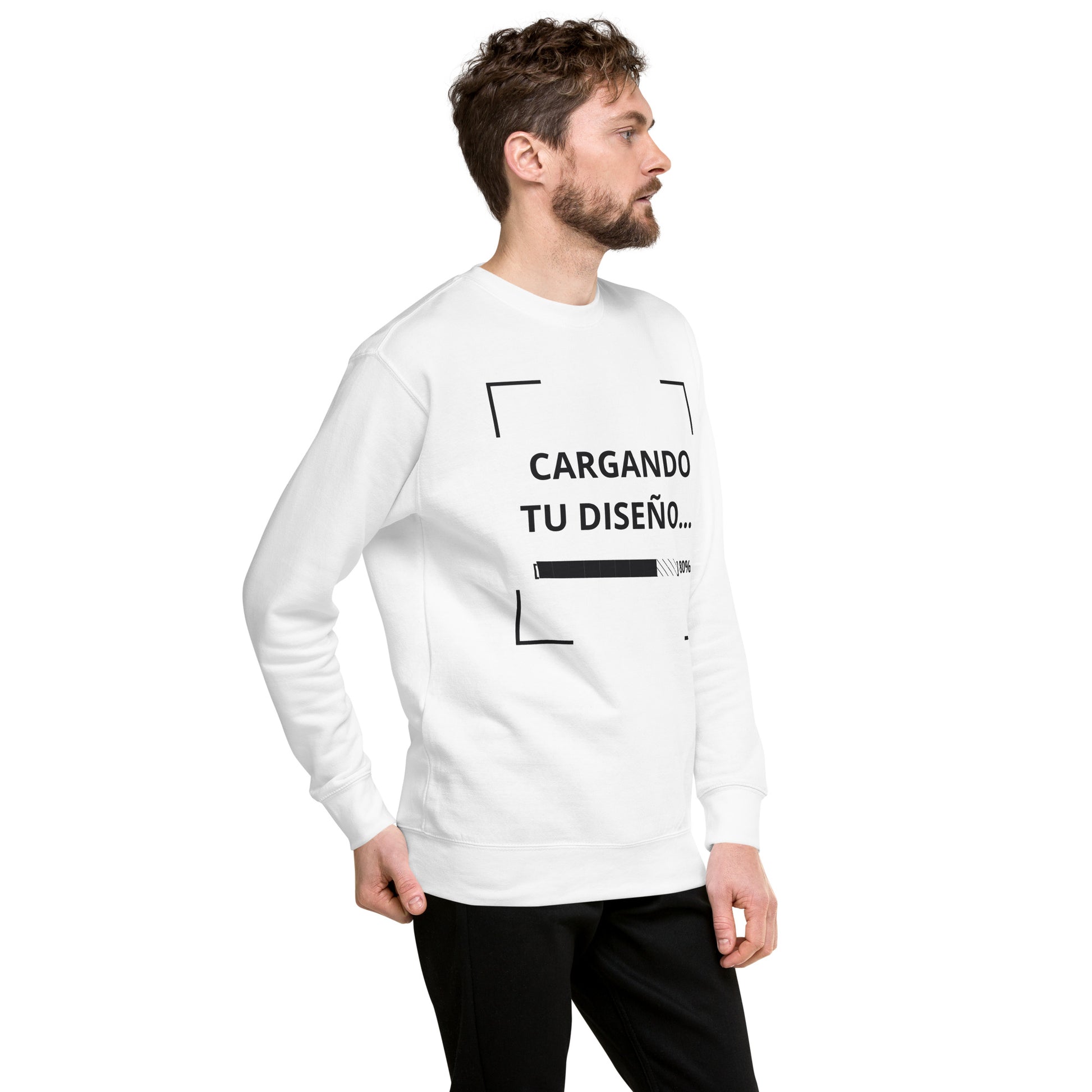 sudadera blanca personalizada con logo para empresas en Guatemala