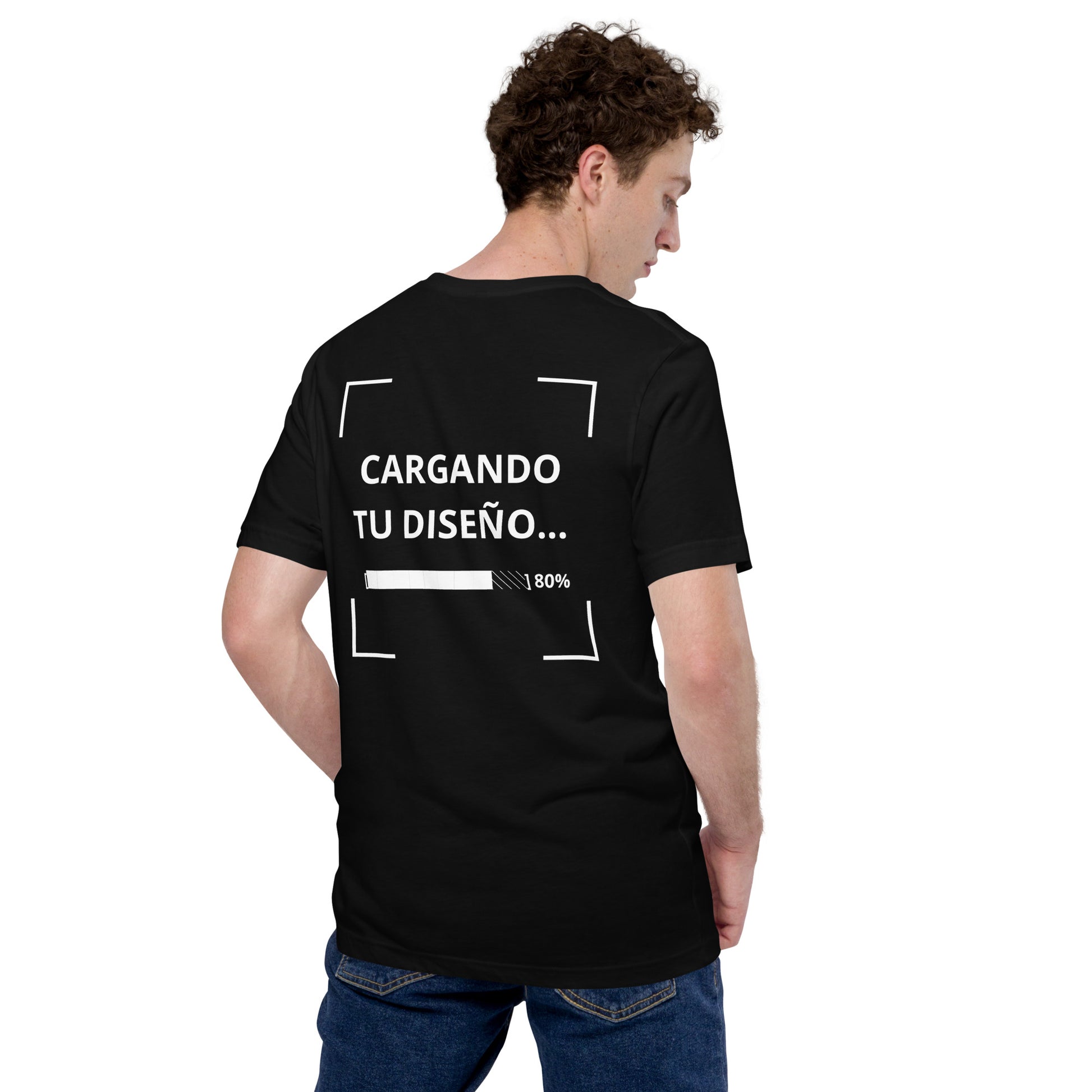 ropa personalizada para empresas en Guatemala - camiseta negra unisex