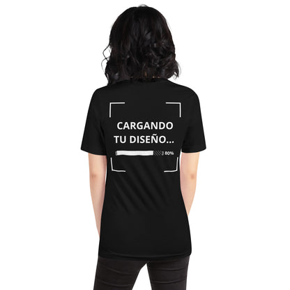 ropa personalizada para empresas en Guatemala - camiseta negra unisex