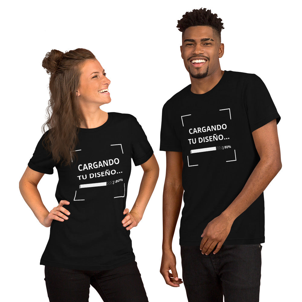 ropa personalizada para empresas en Guatemala - camiseta negra unisex