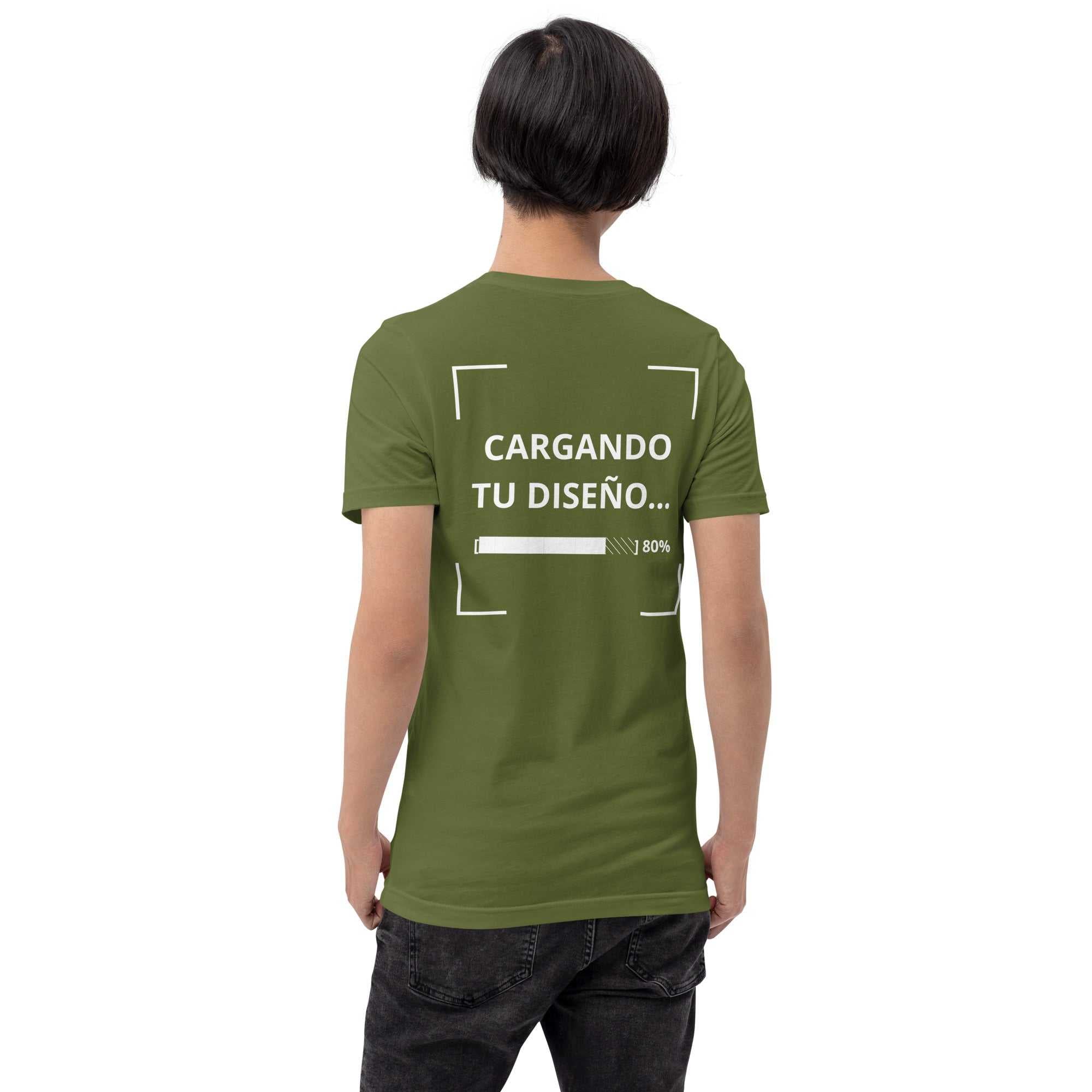 ropa personalizada para empresas en Guatemala - camiseta verde olivo unisex