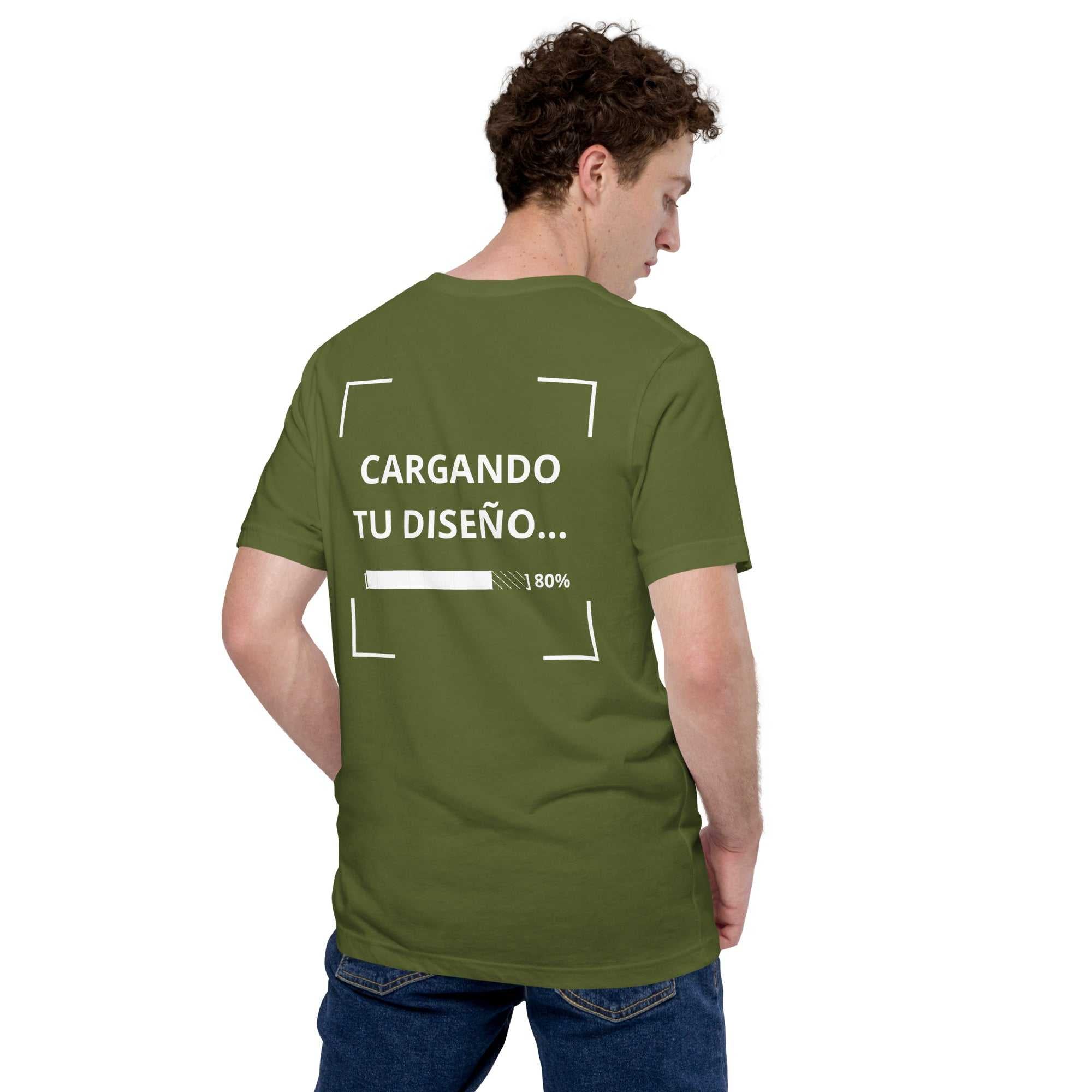 ropa personalizada para empresas en Guatemala - camiseta verde olivo unisex