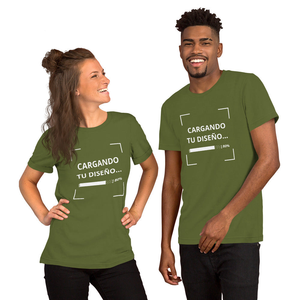 ropa personalizada para empresas en Guatemala - camiseta verde olivo unisex