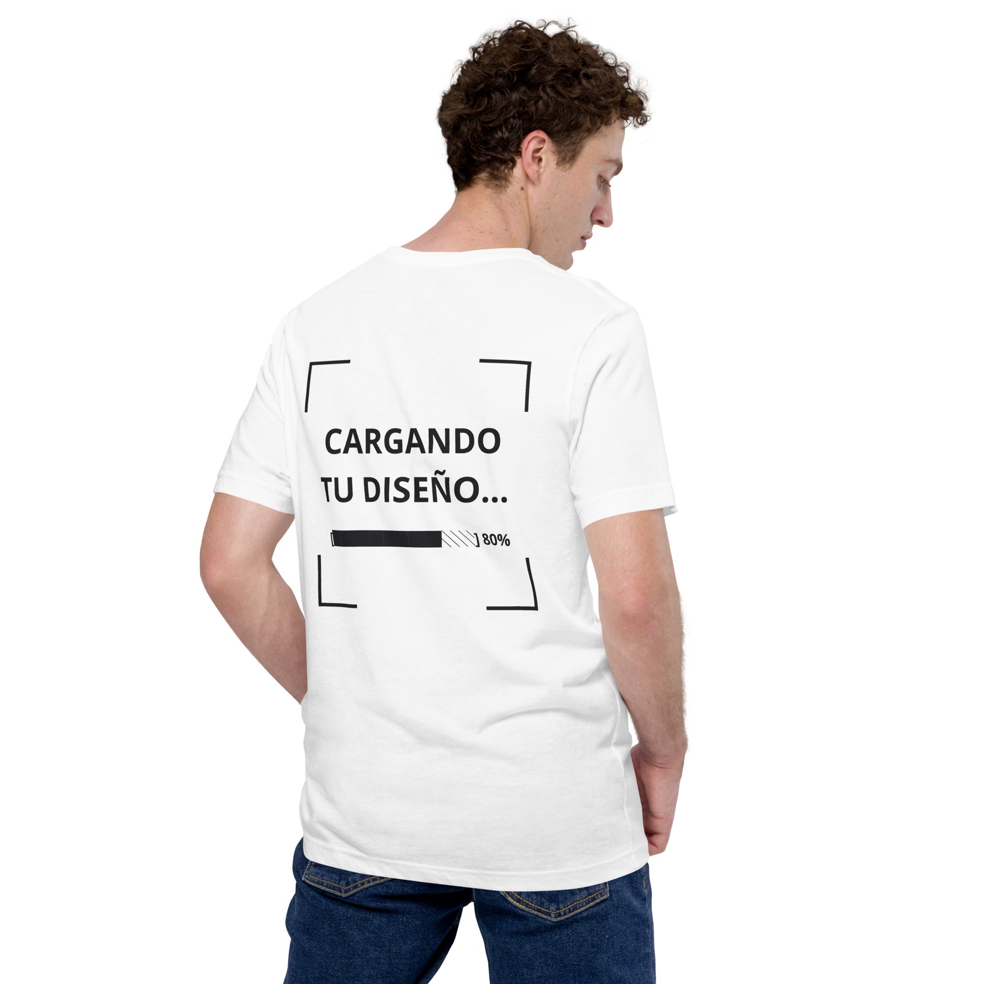 camiseta blanca personalizada con logo para empresas en Guatemala