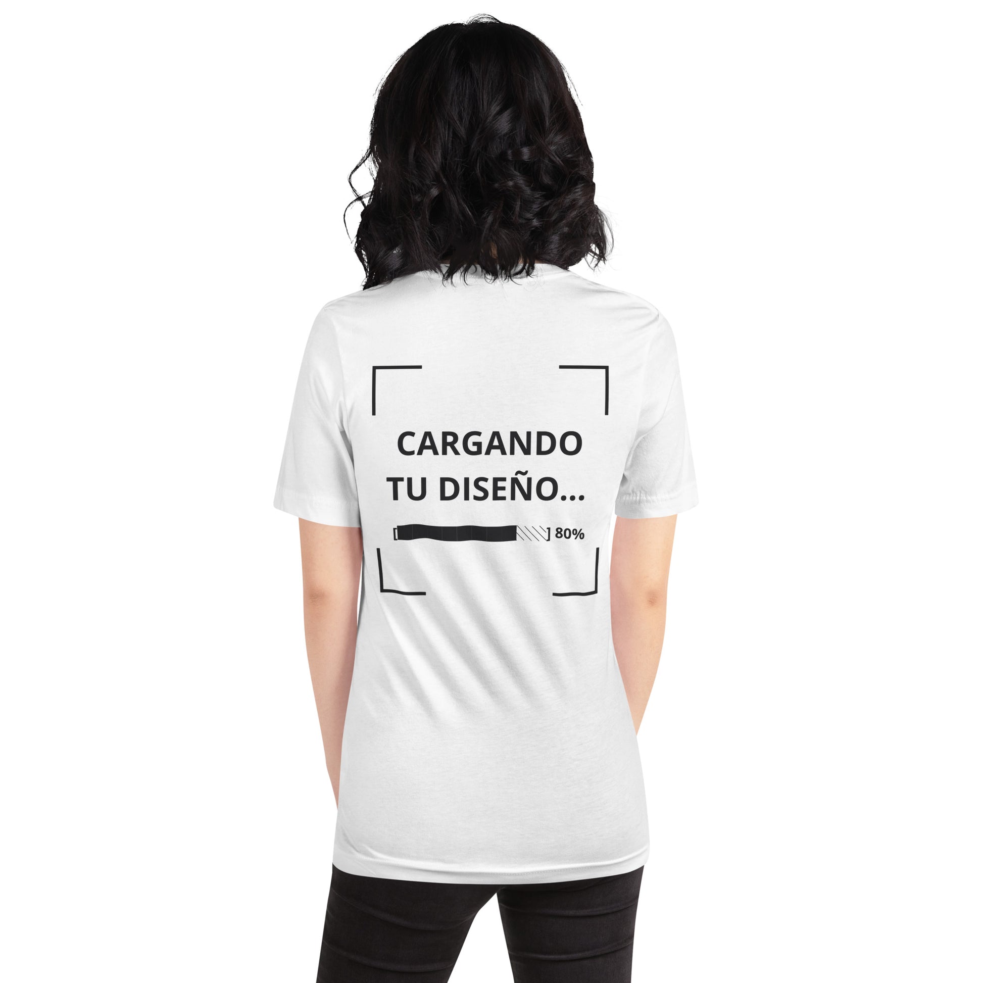camiseta blanca personalizada con logo para empresas en Guatemala