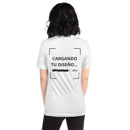 camiseta blanca personalizada con logo para empresas en Guatemala