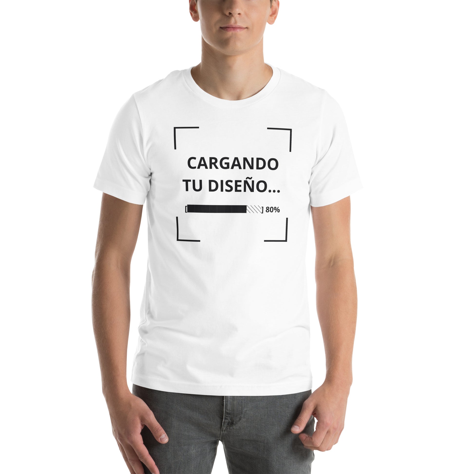 camiseta blanca personalizada con logo para empresas en Guatemala